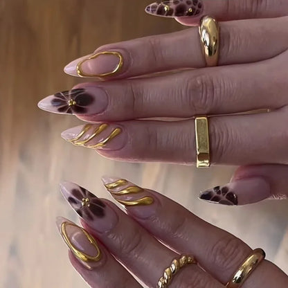 Noor's Nails™ — Gold Eid (10 PCS) LIMITED EDITION