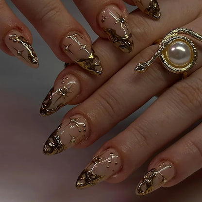 Noor's Nails™ — Gold Eid (10 PCS) LIMITED EDITION
