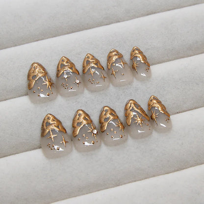 Noor's Nails™ — Gold Eid (10 PCS) LIMITED EDITION